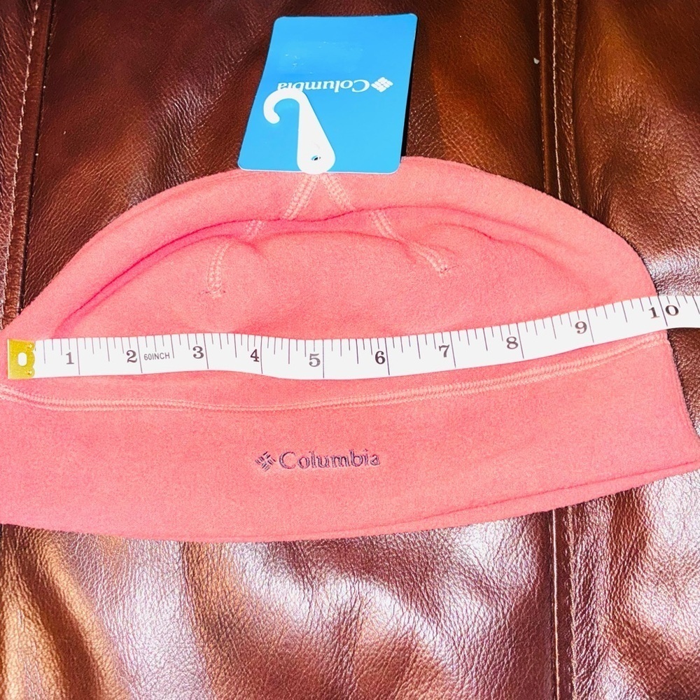 Columbia Youth Peach Fleece Beanie L/XL NWT - Picture 6 of 7
